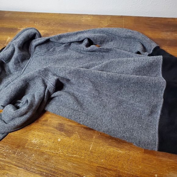 Calvin Klein Performance Sweatshirt Cowl Neck Pullover Quick Dry Gray Women's Sm - Picture 13 of 13